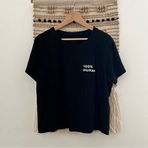 EVERLANE | Basic Black T-Shirt 100% human